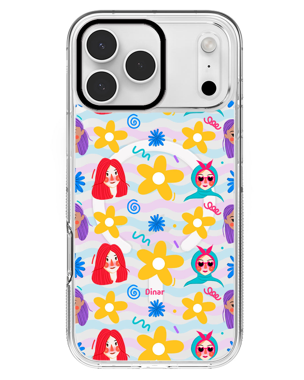 iPhone Rearguard MagSwap - Daisy Faces