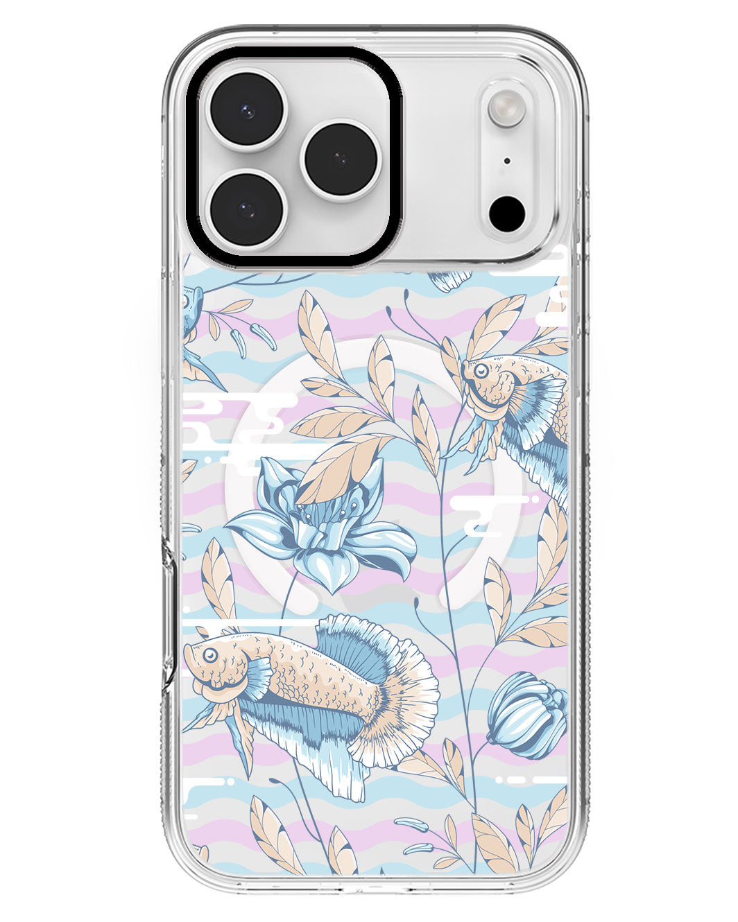 iPhone Rearguard MagSwap - Fish & Floral 4.0