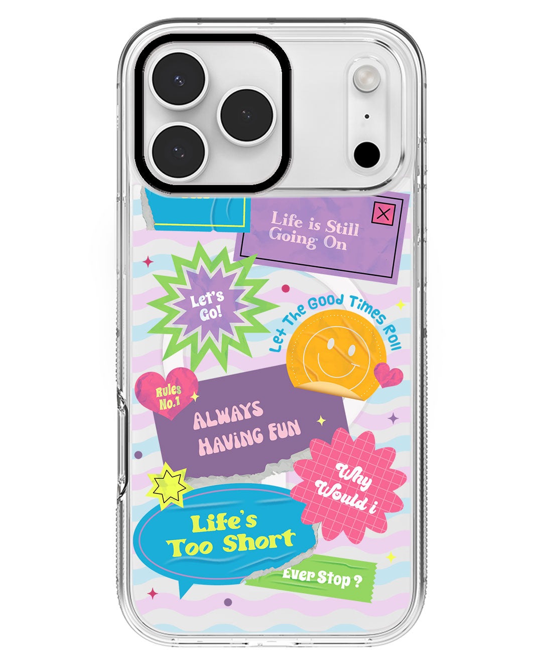 iPhone Rearguard MagSwap - Life's Too Short