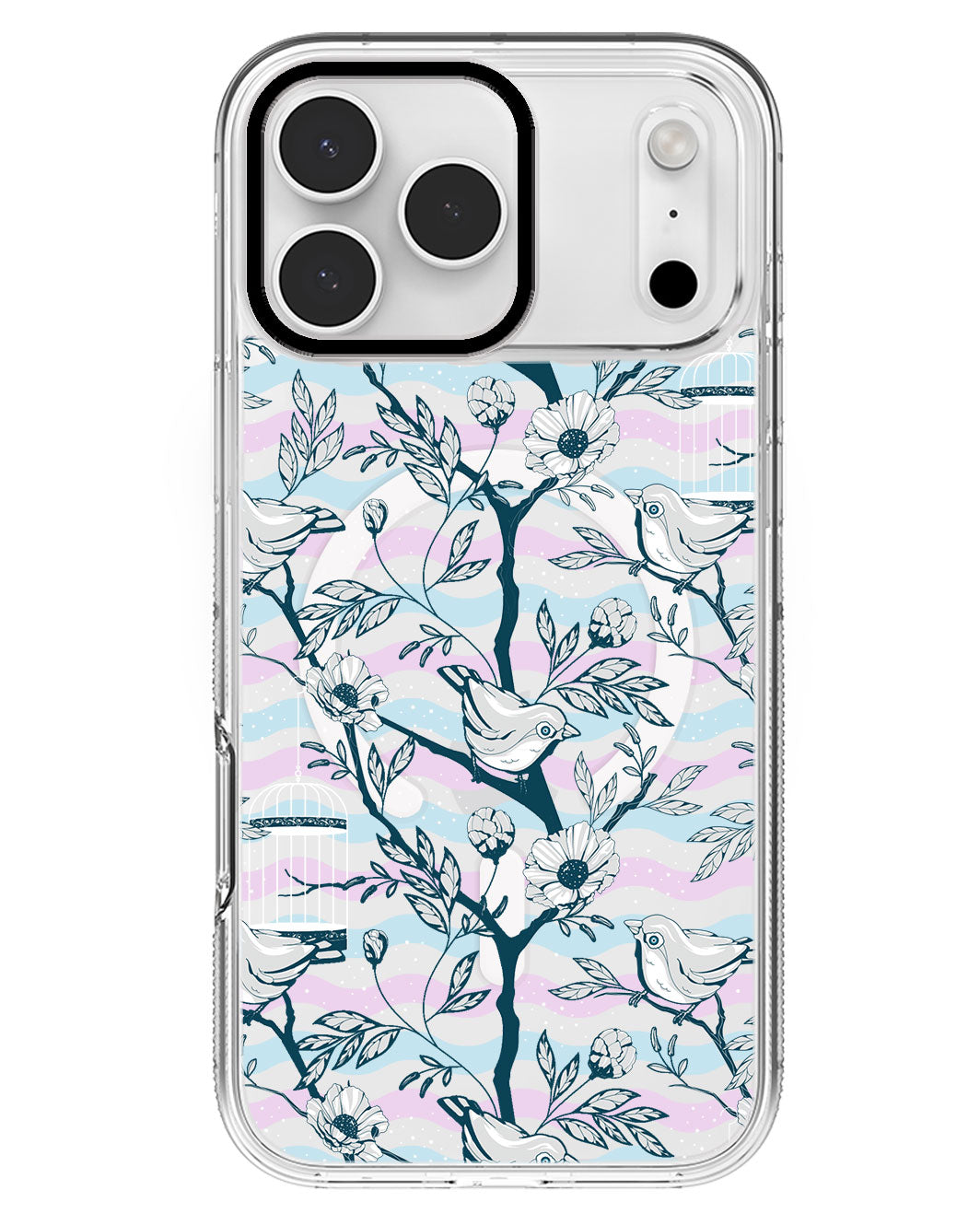 iPhone Rearguard MagSwap - Lovebird Monochrome