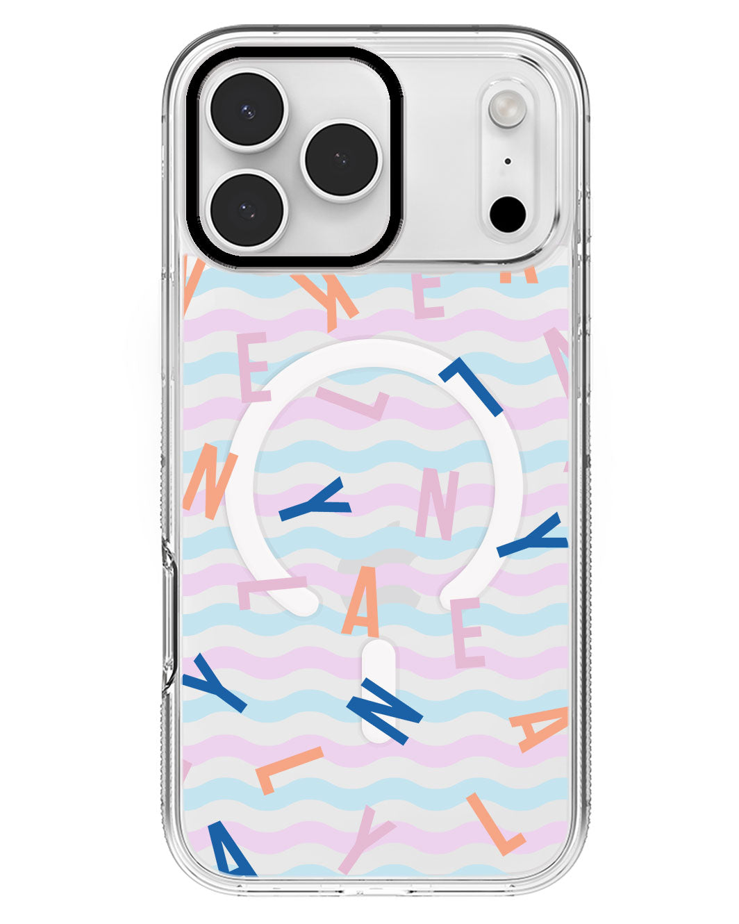 iPhone Rearguard MagSwap - CUSTOM MONOGRAM 1.0 Rainbow
