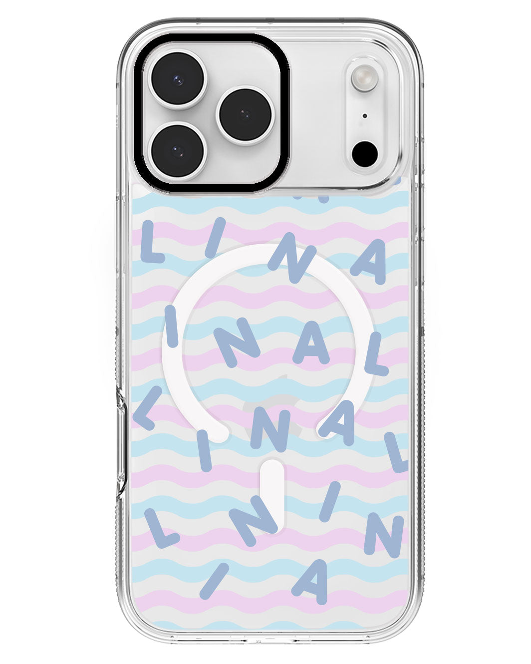 iPhone Rearguard MagSwap - CUSTOM MONOGRAM 2.0 Blue