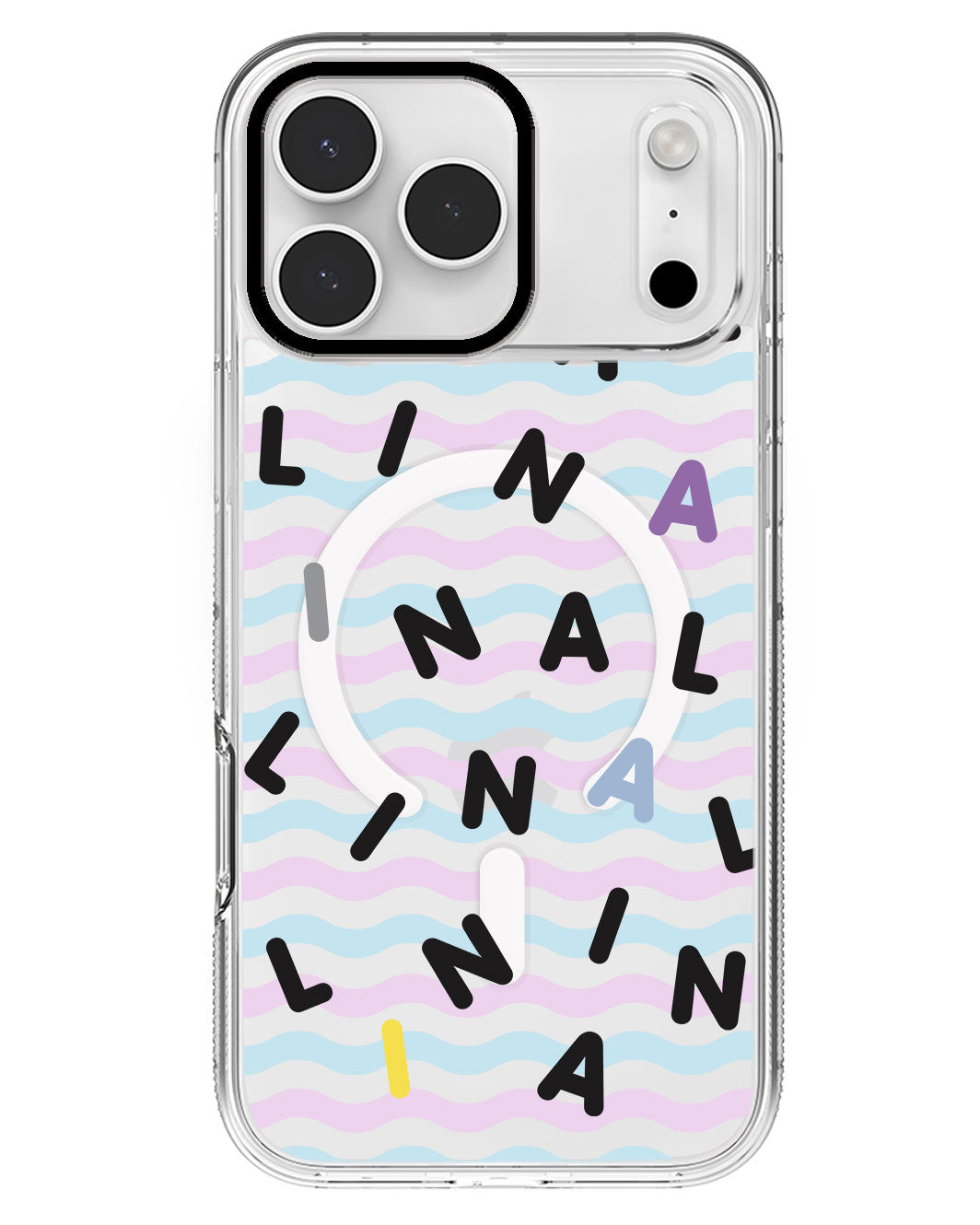iPhone Rearguard MagSwap - CUSTOM MONOGRAM 2.0 Black