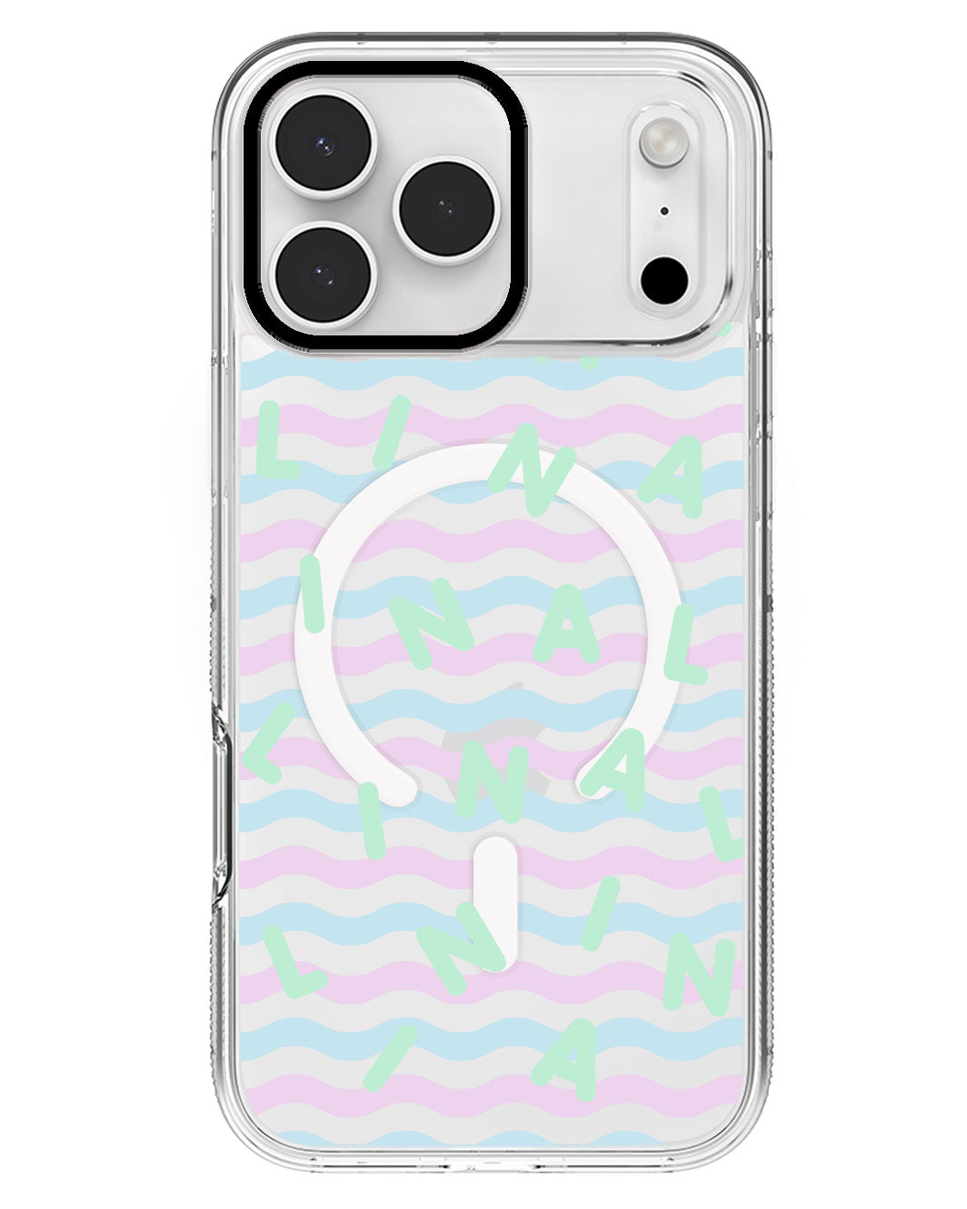 iPhone Rearguard MagSwap - CUSTOM MONOGRAM 2.0 Tosca