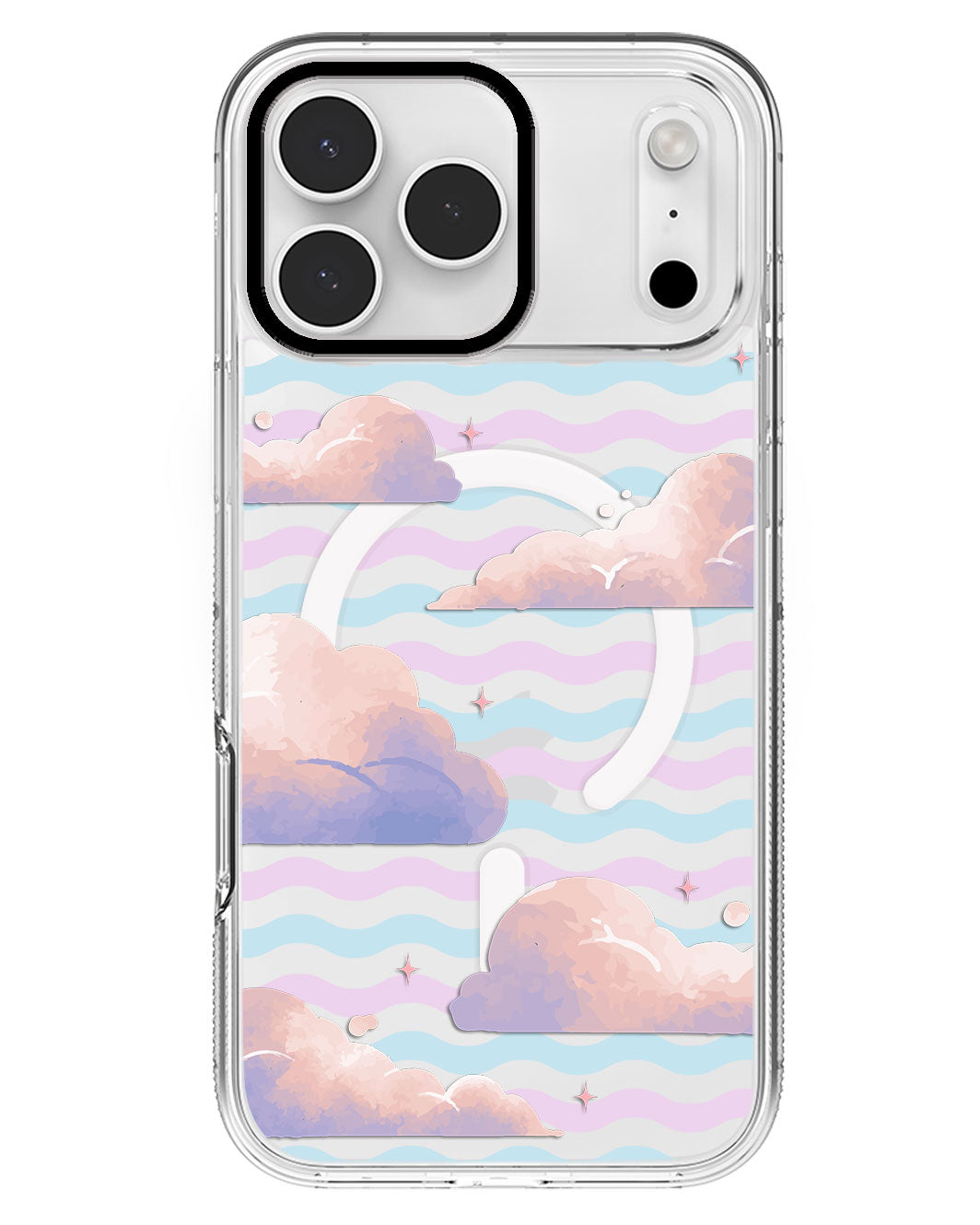 iPhone Rearguard MagSwap - Pastel Clouds