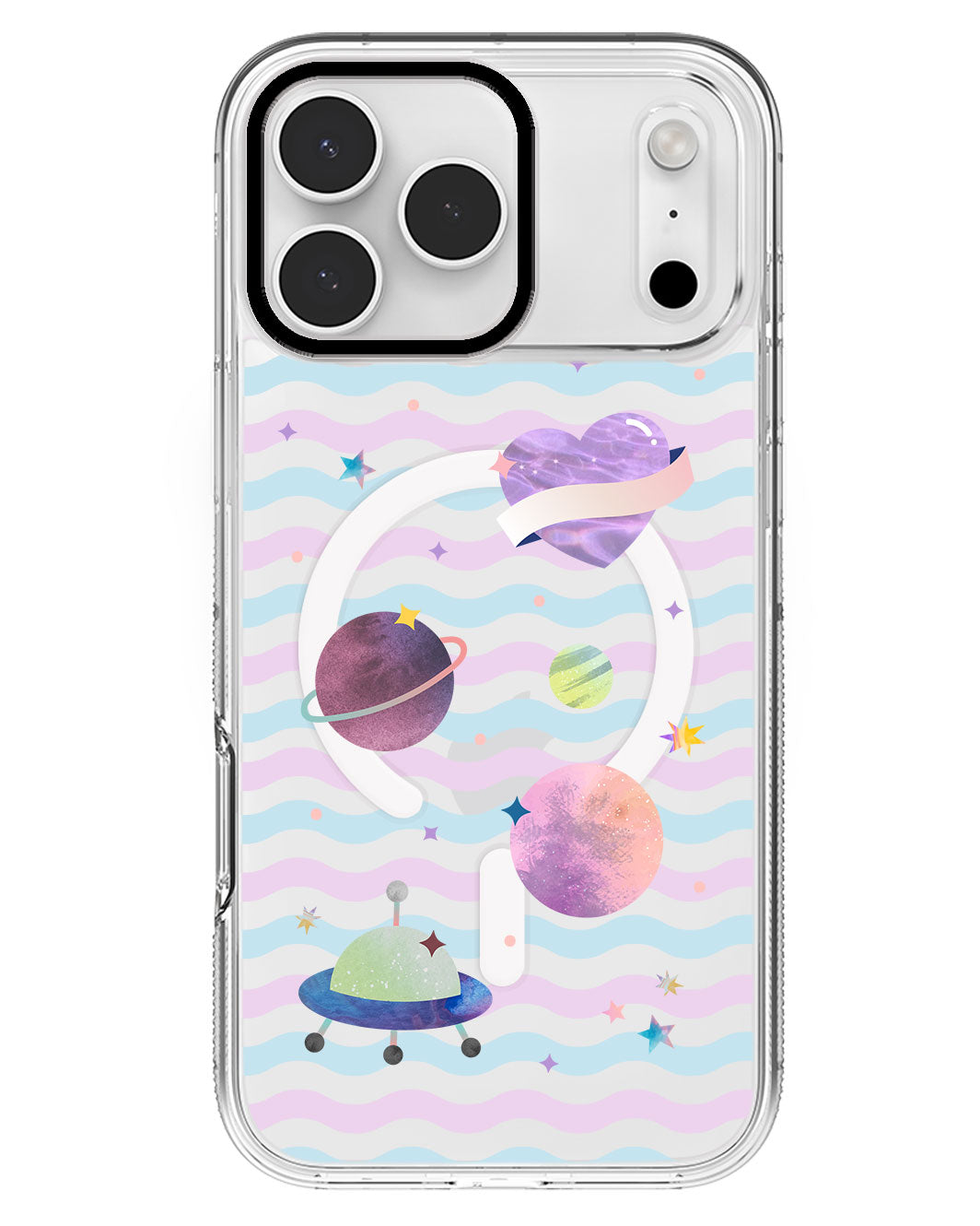 iPhone Rearguard MagSwap - Pink Planet