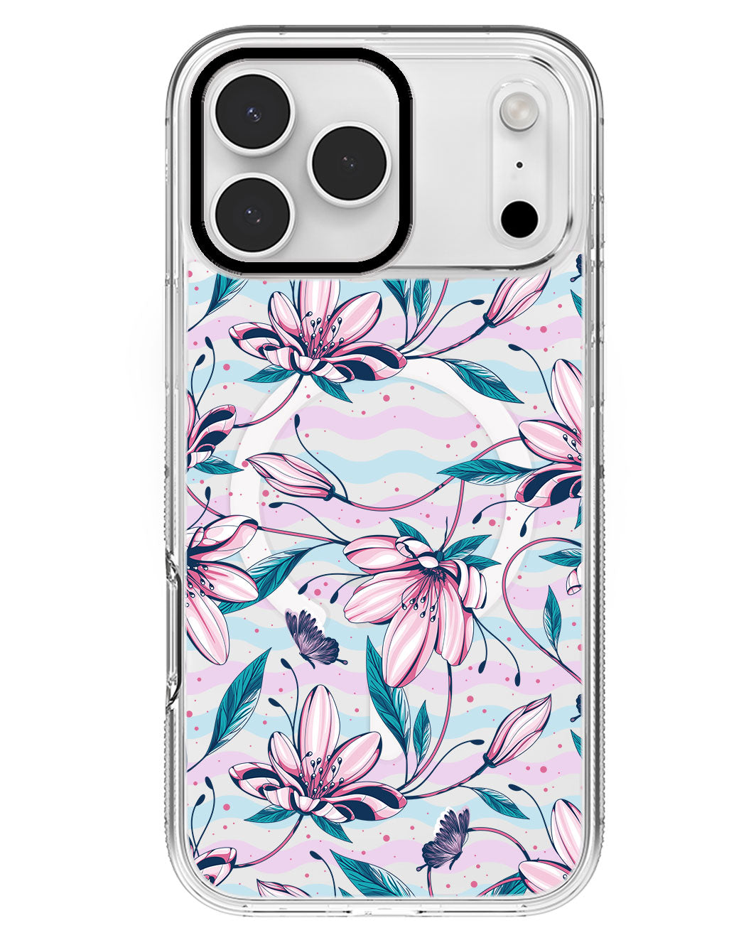 iPhone Rearguard MagSwap - Pink Tulip