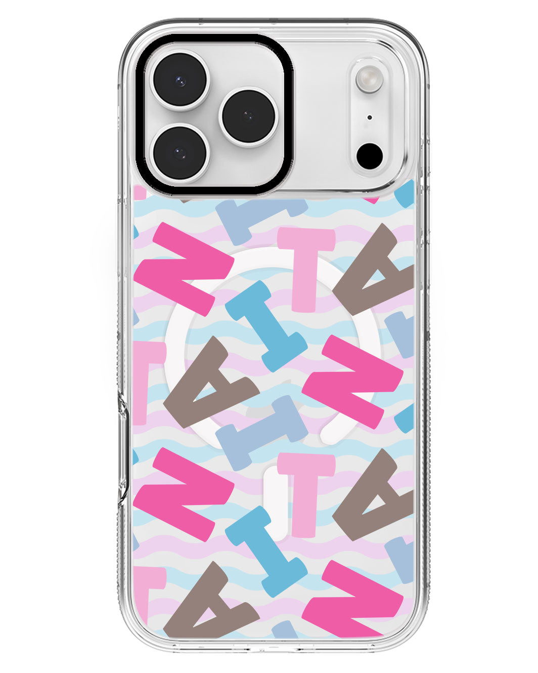 iPhone Rearguard MagSwap - Scattered Monogram 2.0