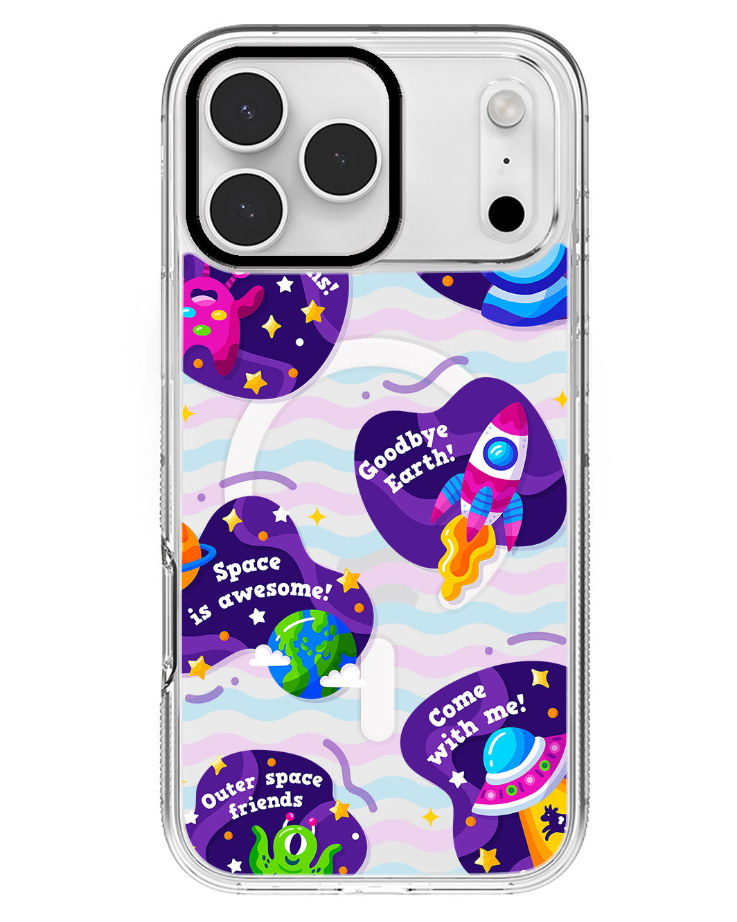 iPhone Rearguard MagSwap - Space Traveller