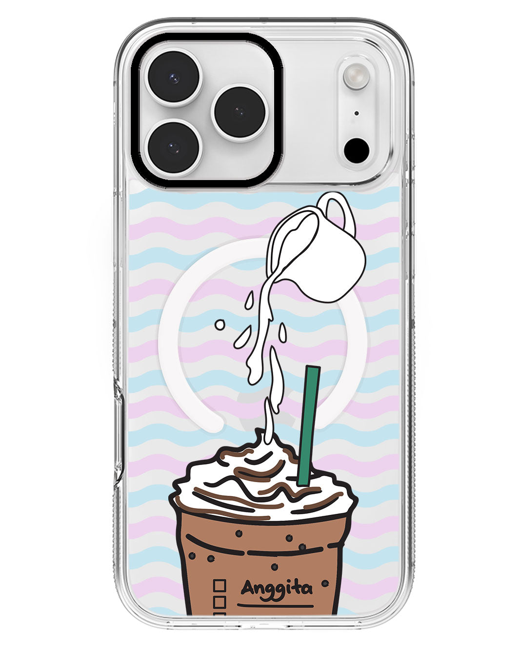 iPhone Rearguard MagSwap - Coffee Frappe