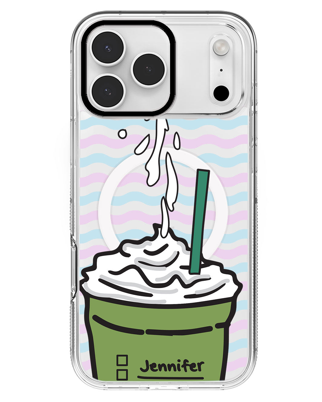 iPhone Rearguard MagSwap - Matcha Frappe