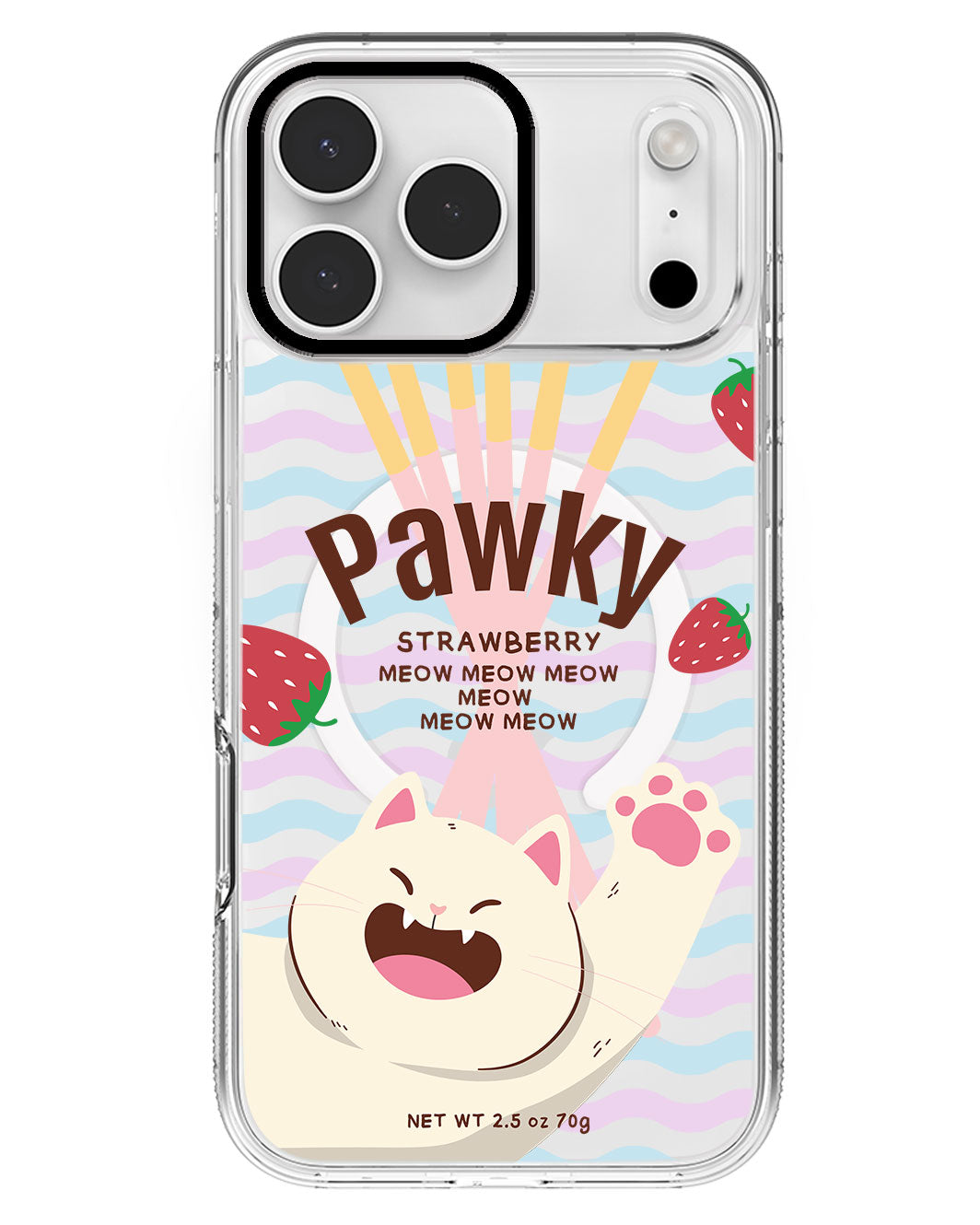 iPhone Rearguard MagSwap - Pawky Cat