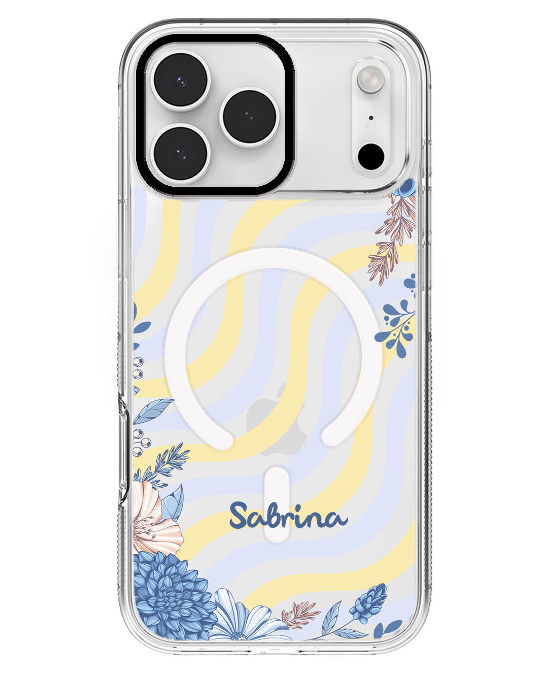 iPhone Rearguard MagSwap - Blue Florals