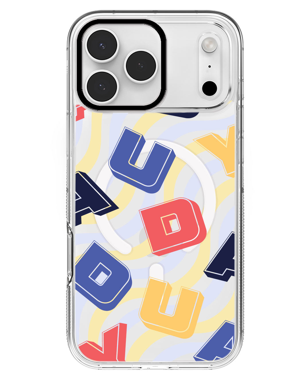iPhone Rearguard MagSwap - Cool Monogram