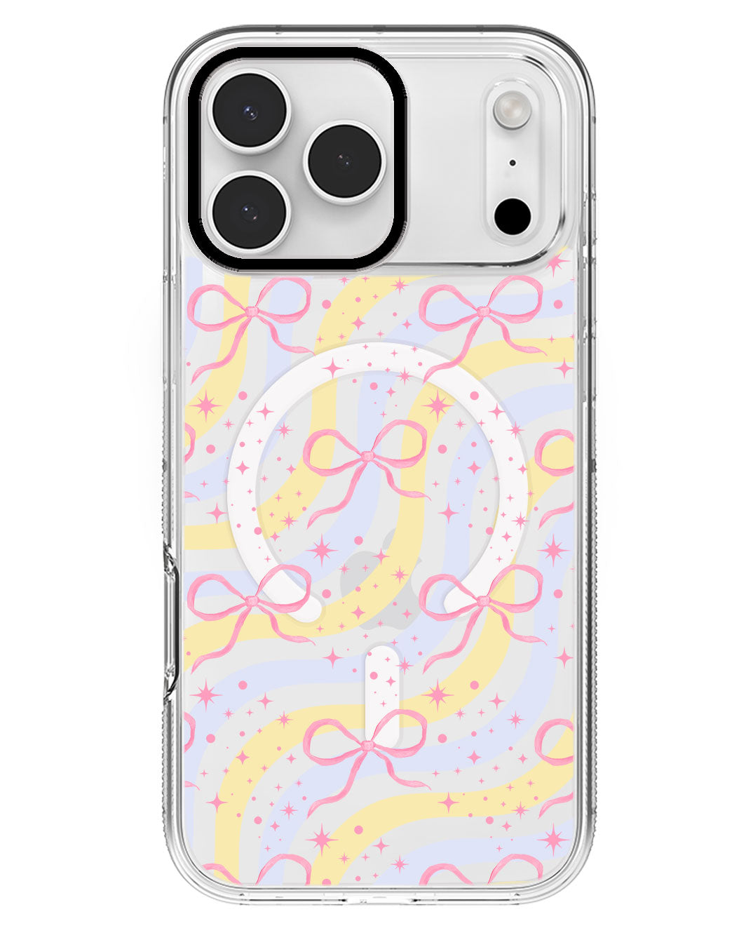 iPhone Rearguard MagSwap - Coquette Glittery Bow