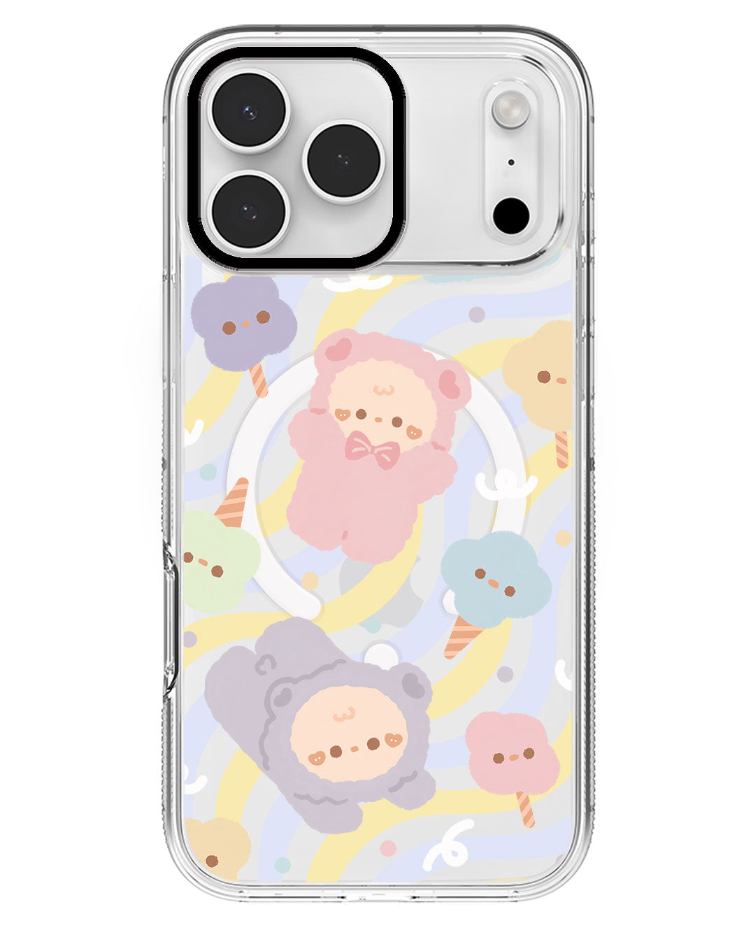 iPhone Rearguard MagSwap - Cotton Teddy