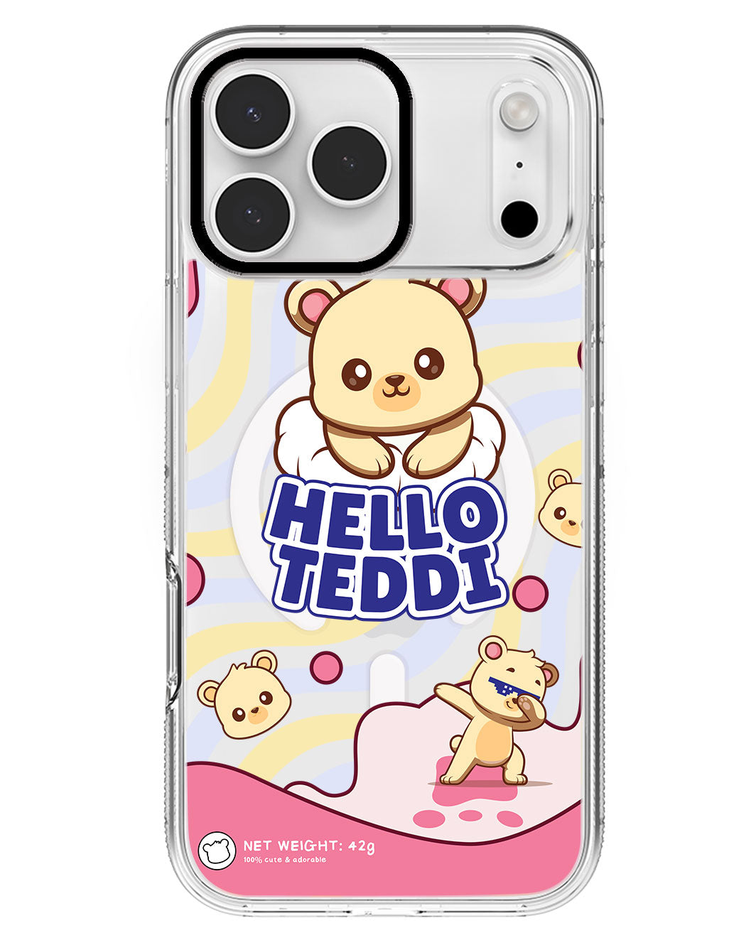 iPhone Rearguard MagSwap - Hello Teddy 2.0