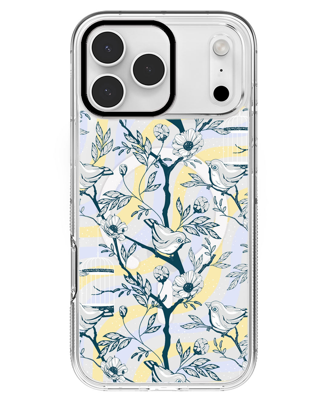 iPhone Rearguard MagSwap - Lovebird Monochrome