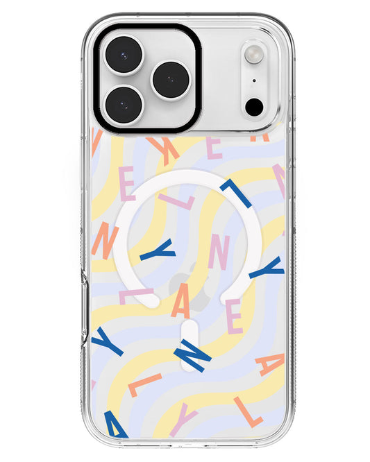 iPhone Rearguard MagSwap - CUSTOM MONOGRAM 1.0 Rainbow