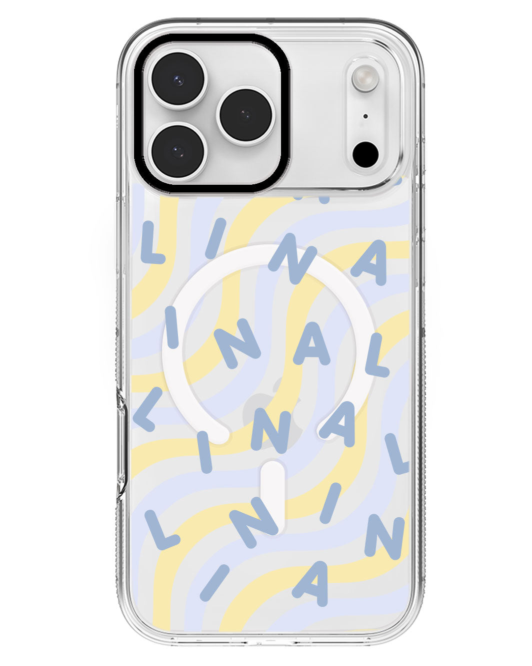 iPhone Rearguard MagSwap - CUSTOM MONOGRAM 2.0 Blue