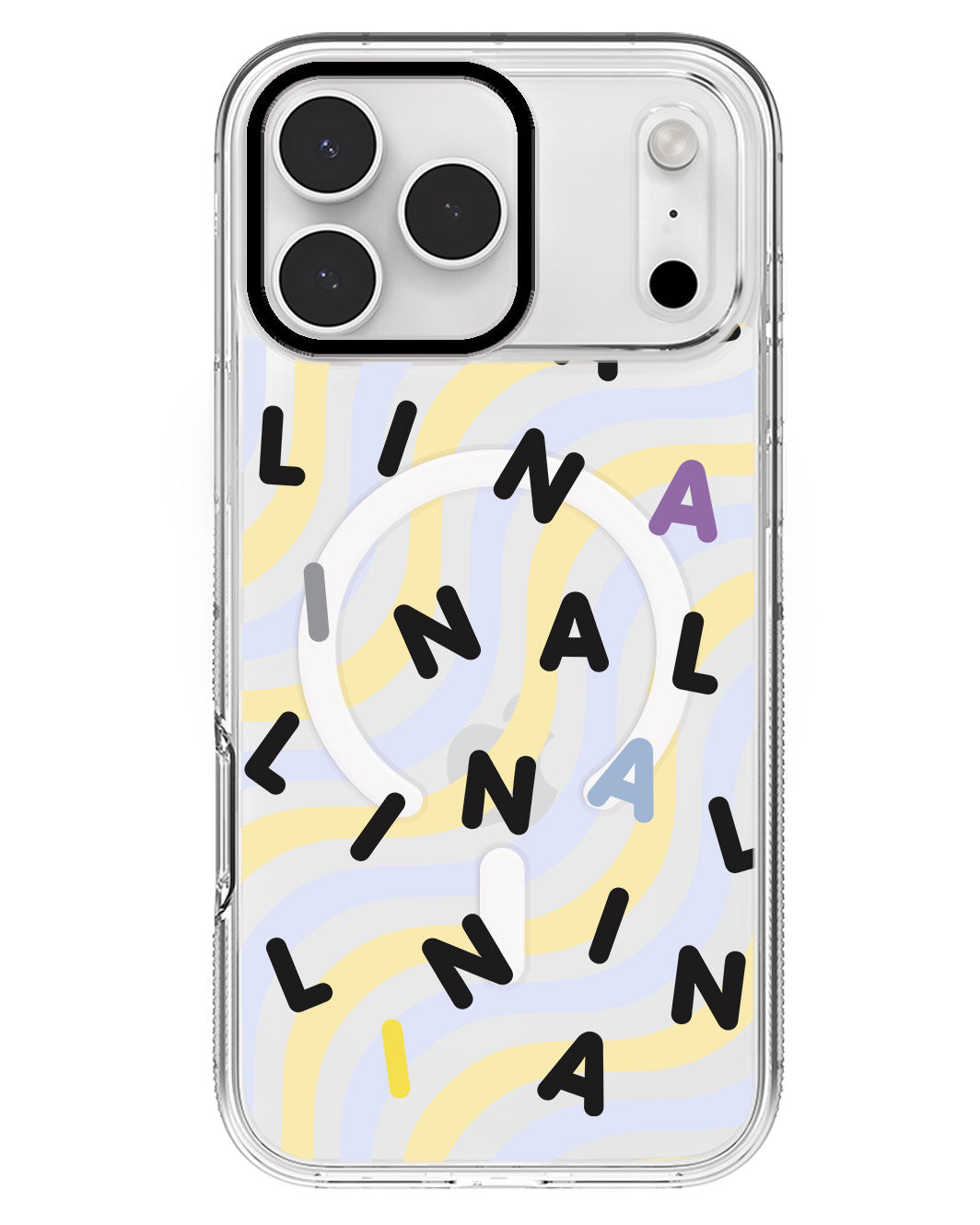 iPhone Rearguard MagSwap - CUSTOM MONOGRAM 2.0 Black