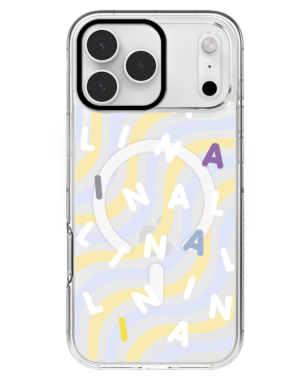 iPhone Rearguard MagSwap - CUSTOM MONOGRAM 2.0 White
