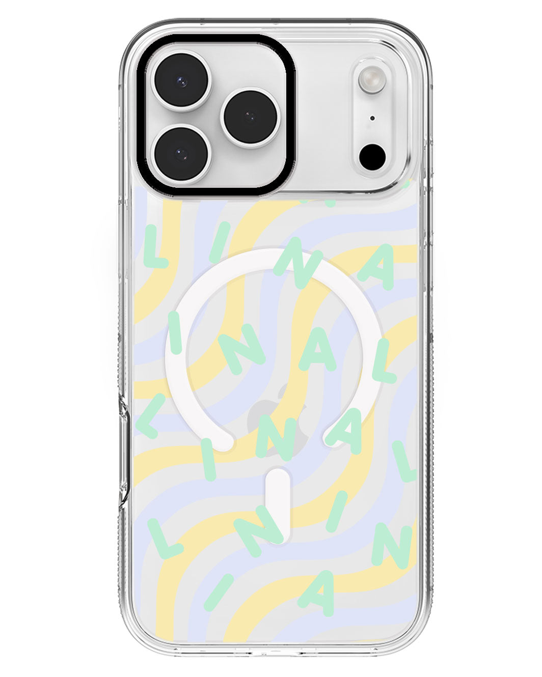 iPhone Rearguard MagSwap - CUSTOM MONOGRAM 2.0 Tosca