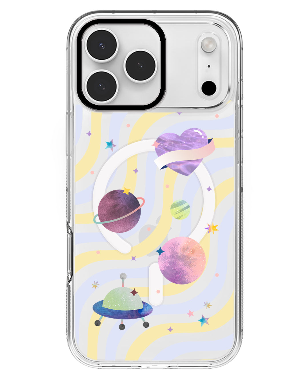 iPhone Rearguard MagSwap - Pink Planet