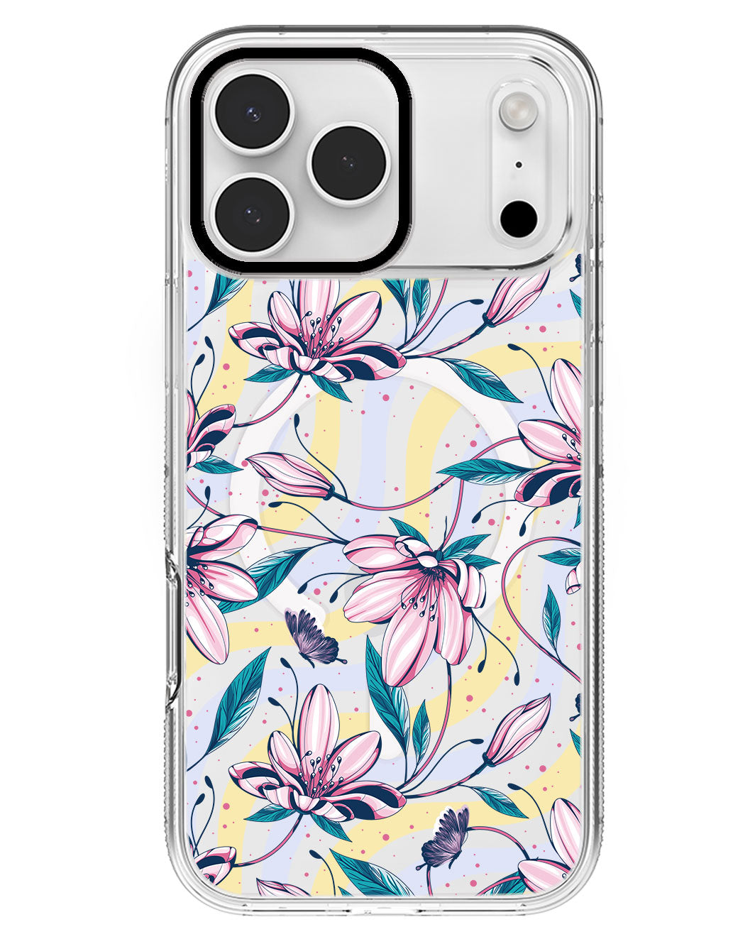 iPhone Rearguard MagSwap - Pink Tulip