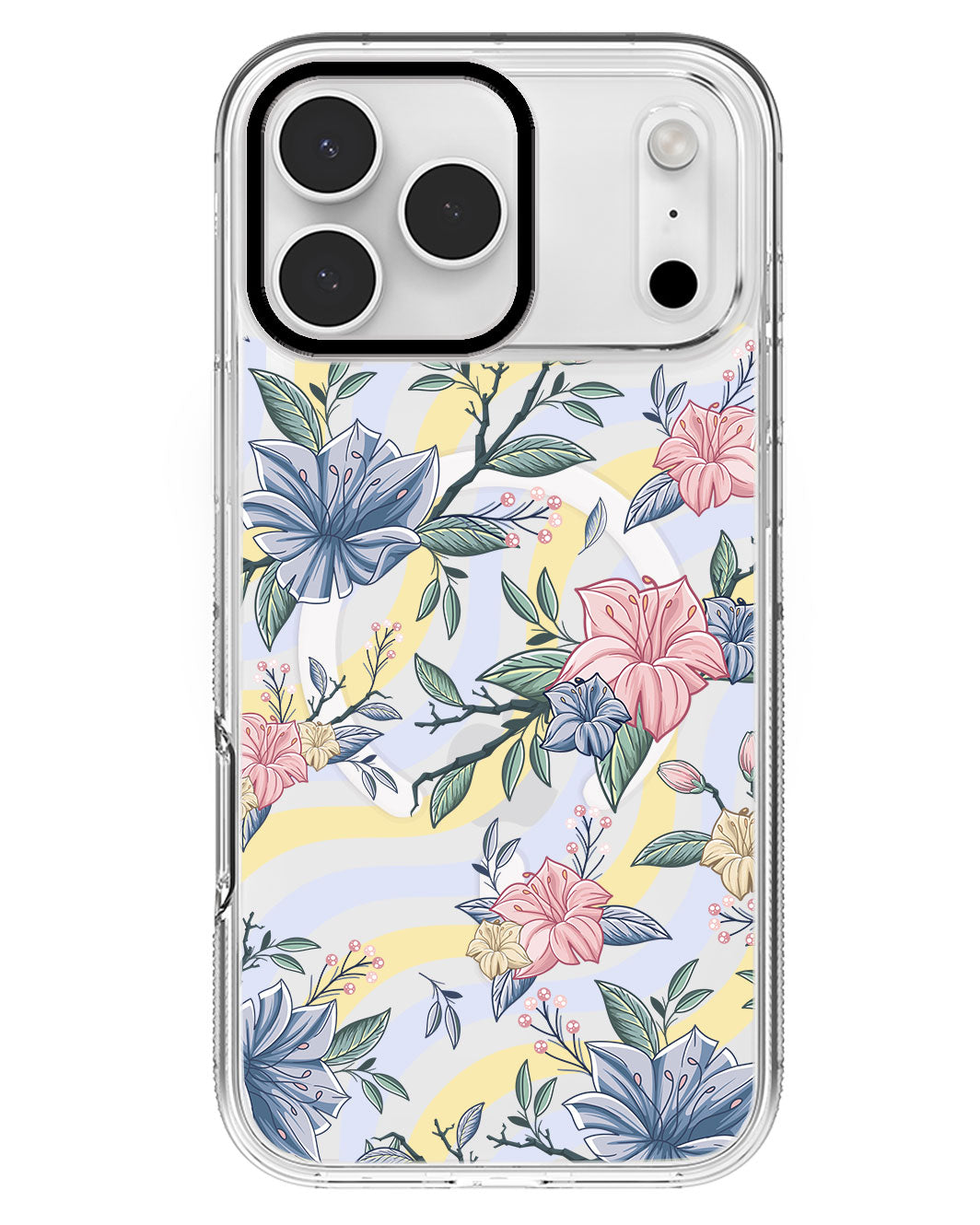 iPhone Rearguard MagSwap - Pink & Blue Floral