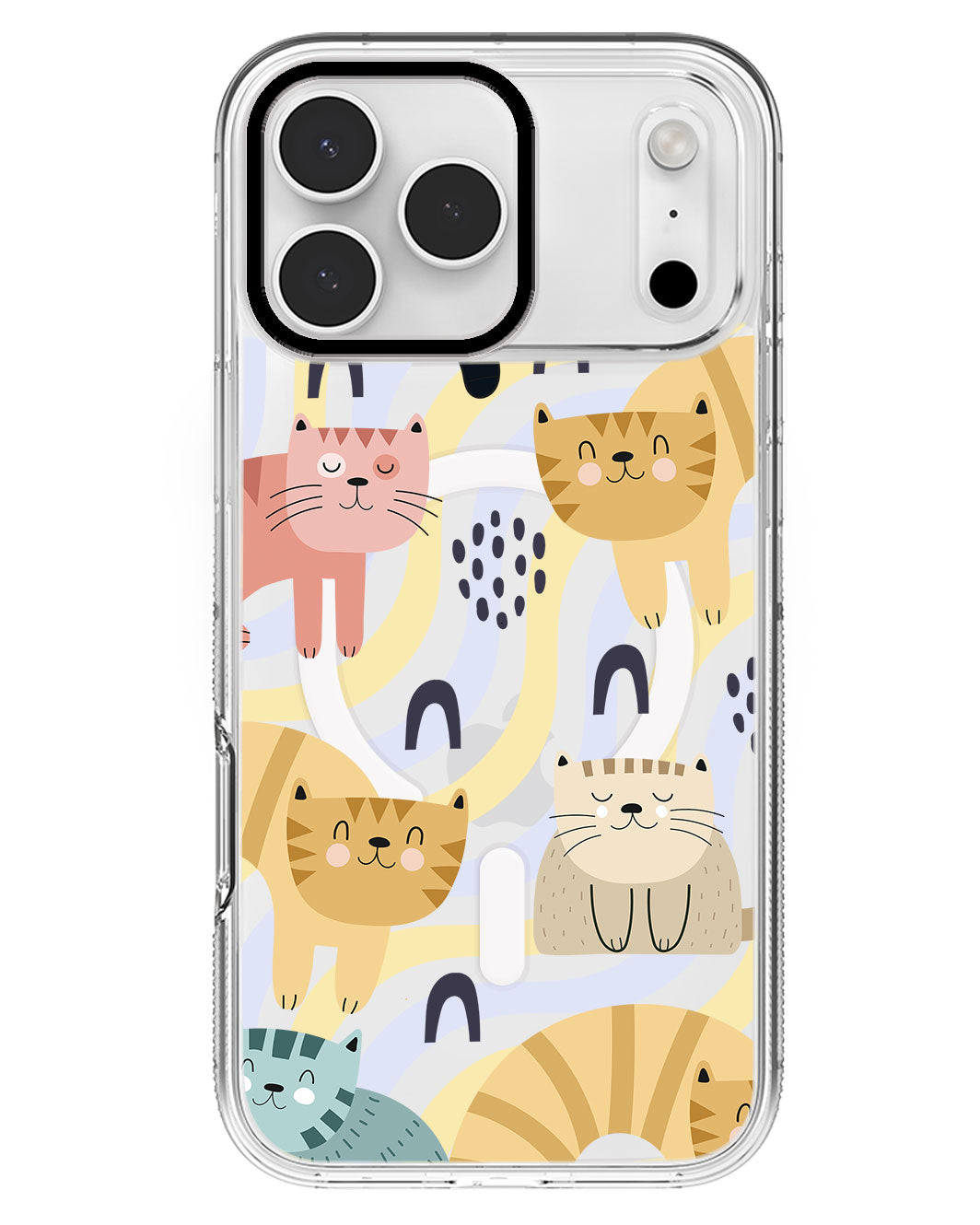 iPhone Rearguard MagSwap - Rainbow Meow
