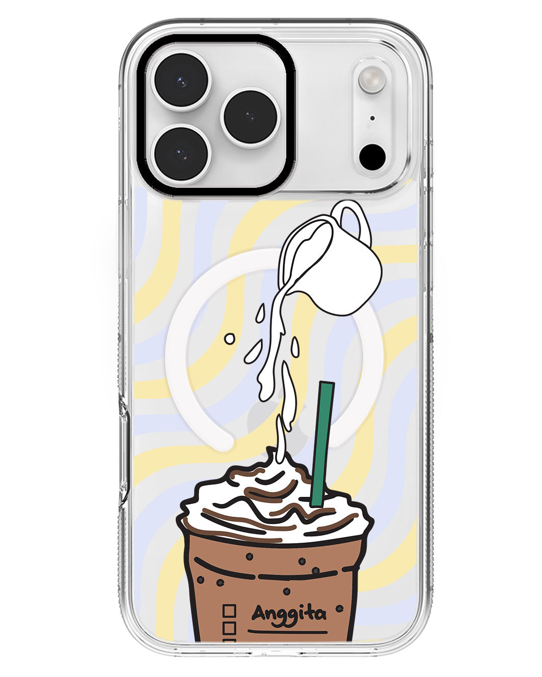 iPhone Rearguard MagSwap - Coffee Frappe