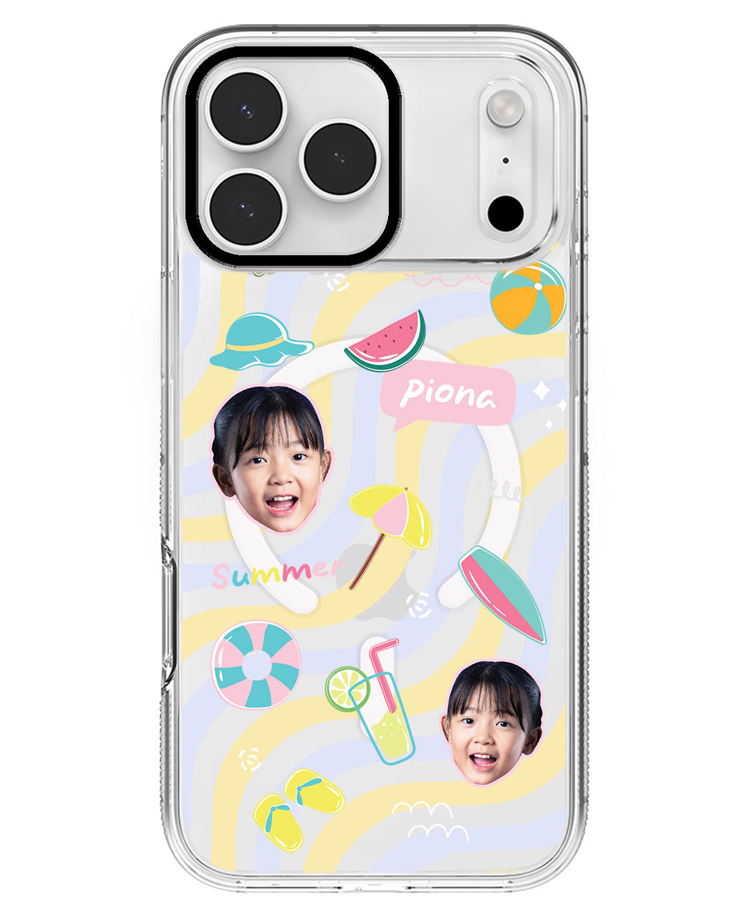 iPhone Rearguard MagSwap - Face Grid Summer