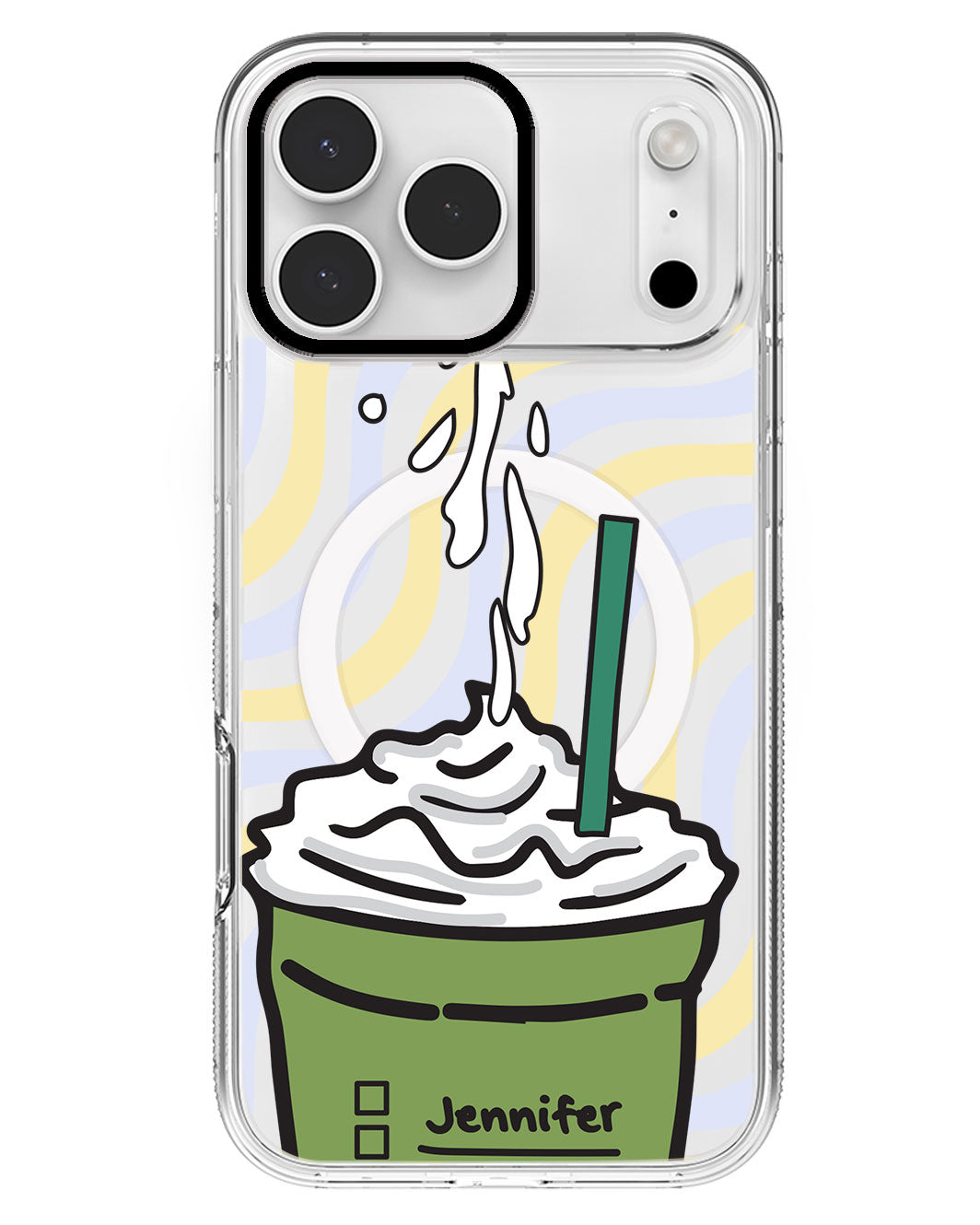iPhone Rearguard MagSwap - Matcha Frappe