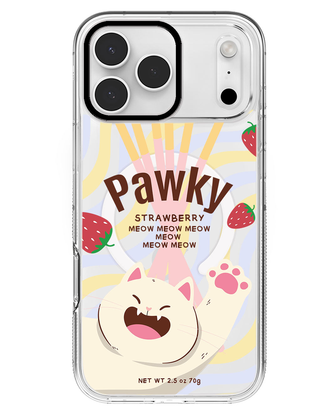 iPhone Rearguard MagSwap - Pawky Cat