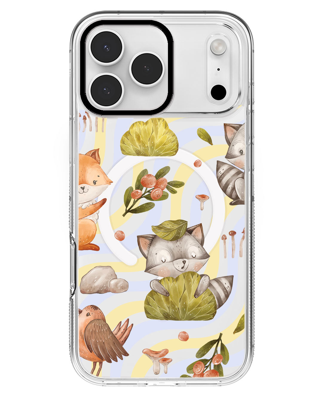 iPhone Rearguard MagSwap - Racoon and Friends