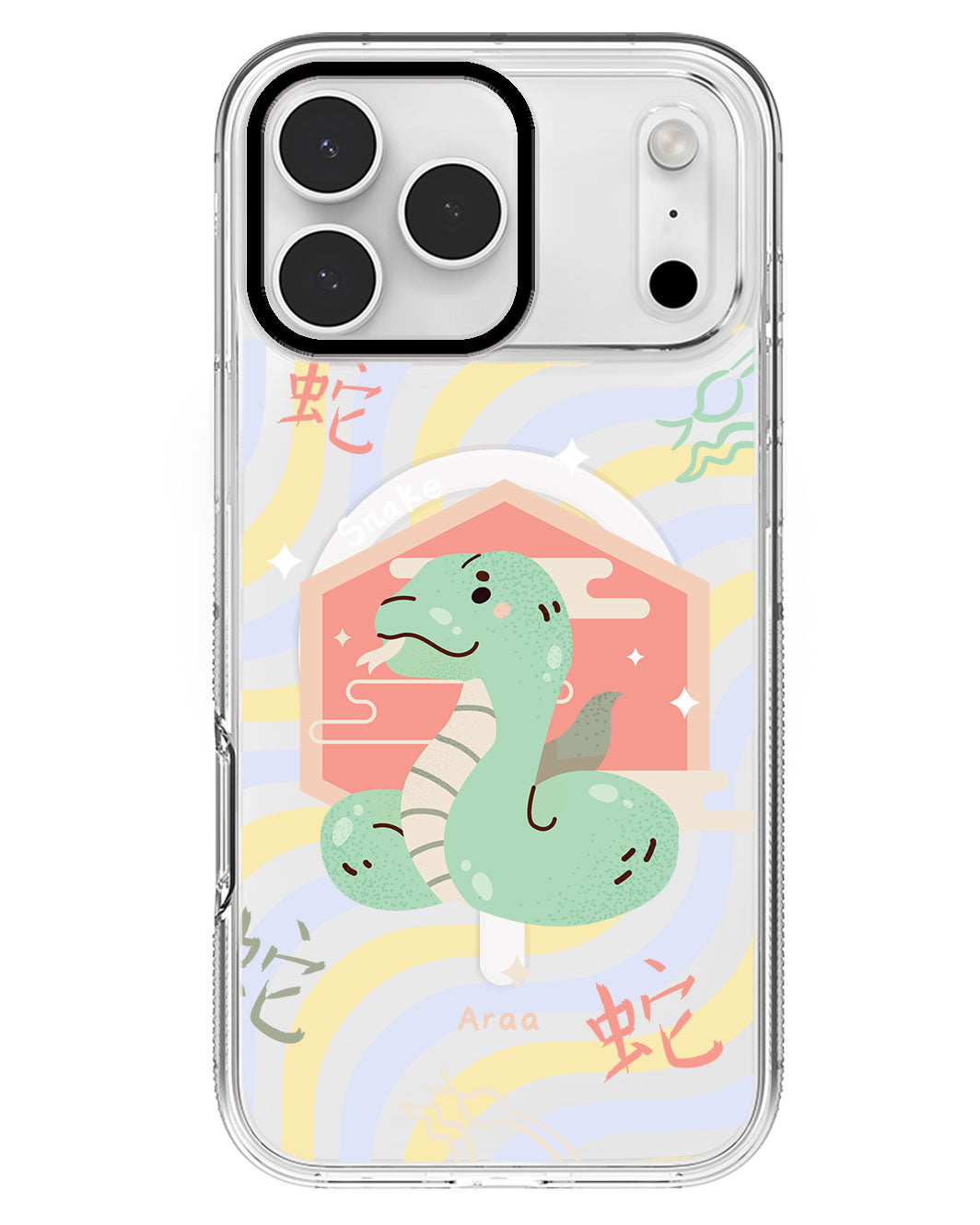 iPhone Rearguard MagSwap - Snake (Chinese Zodiac / Shio)