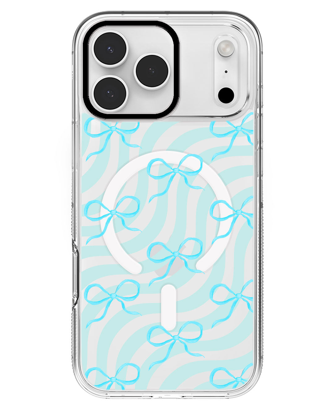 iPhone Rearguard MagSwap - Coquette Blue Bow