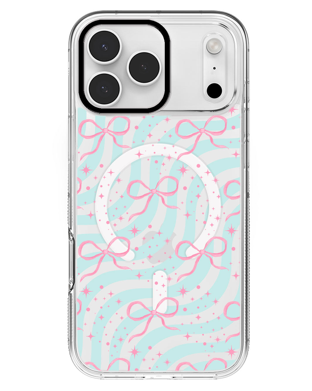 iPhone Rearguard MagSwap - Coquette Glittery Bow