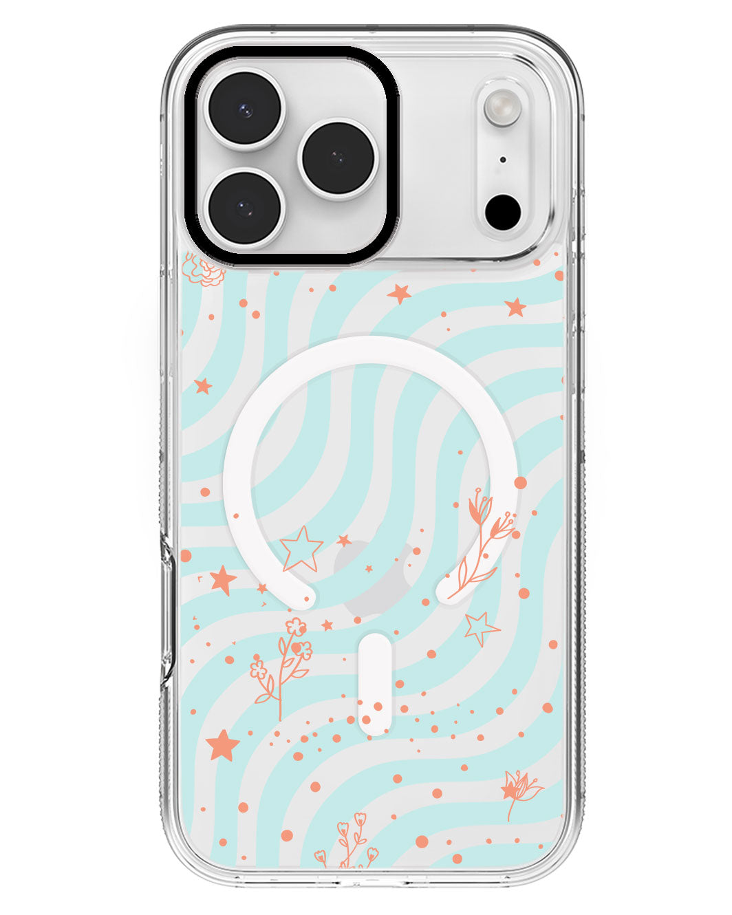 iPhone Rearguard MagSwap - Coral Constellation