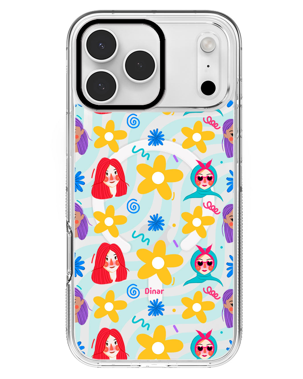 iPhone Rearguard MagSwap - Daisy Faces