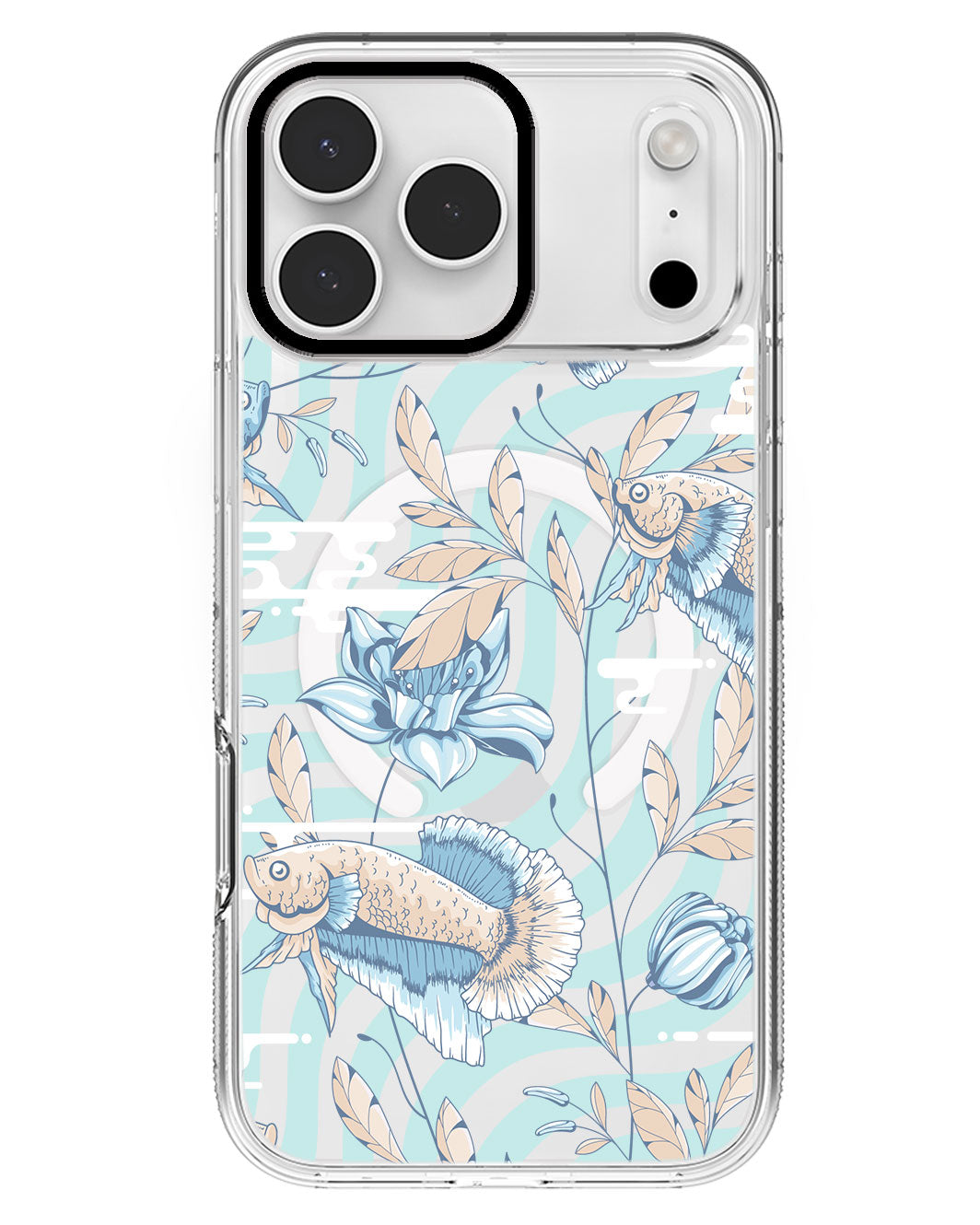 iPhone Rearguard MagSwap - Fish & Floral 4.0