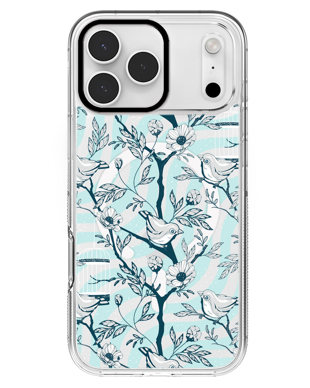 iPhone Rearguard MagSwap - Lovebird Monochrome