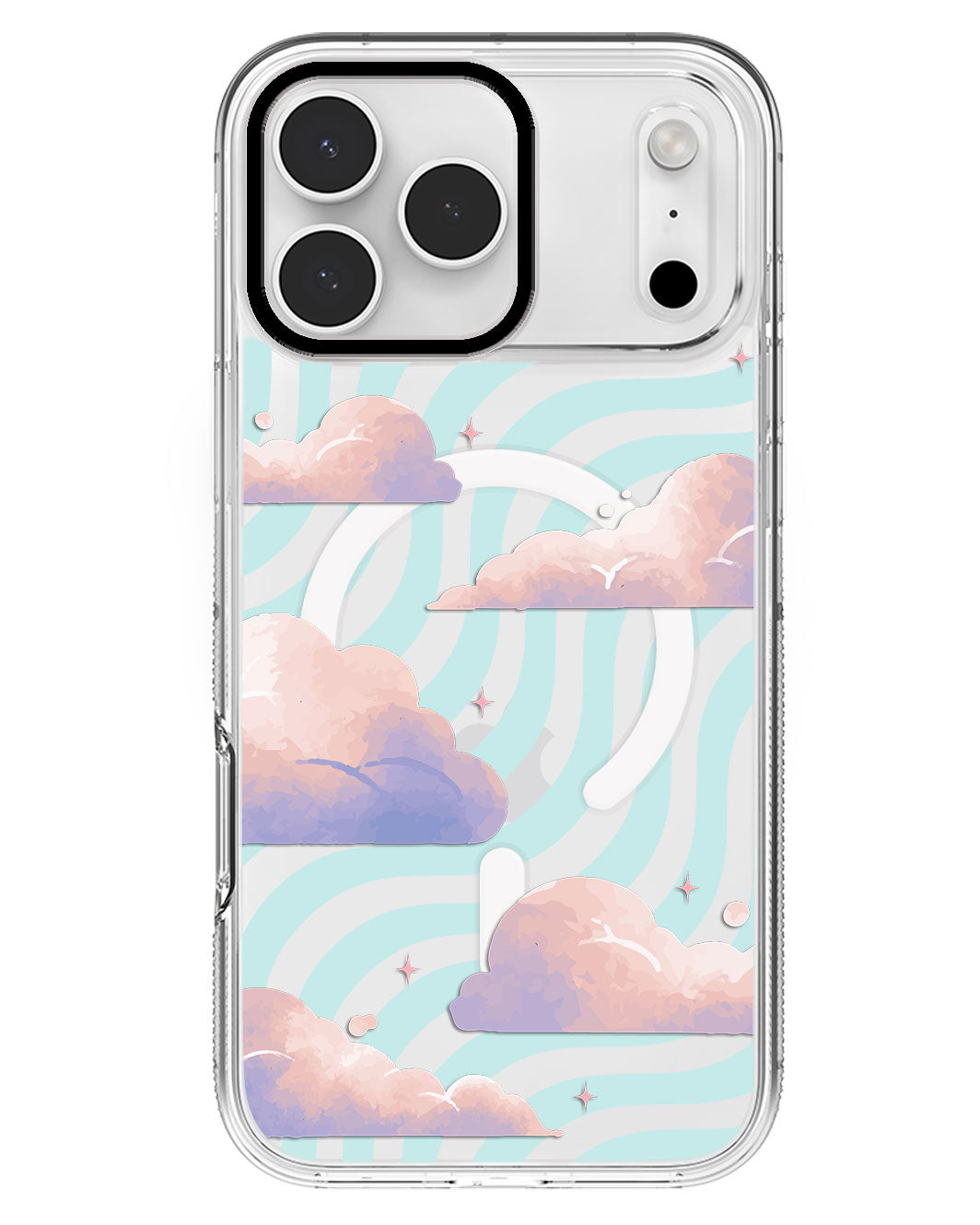 iPhone Rearguard MagSwap - Pastel Clouds