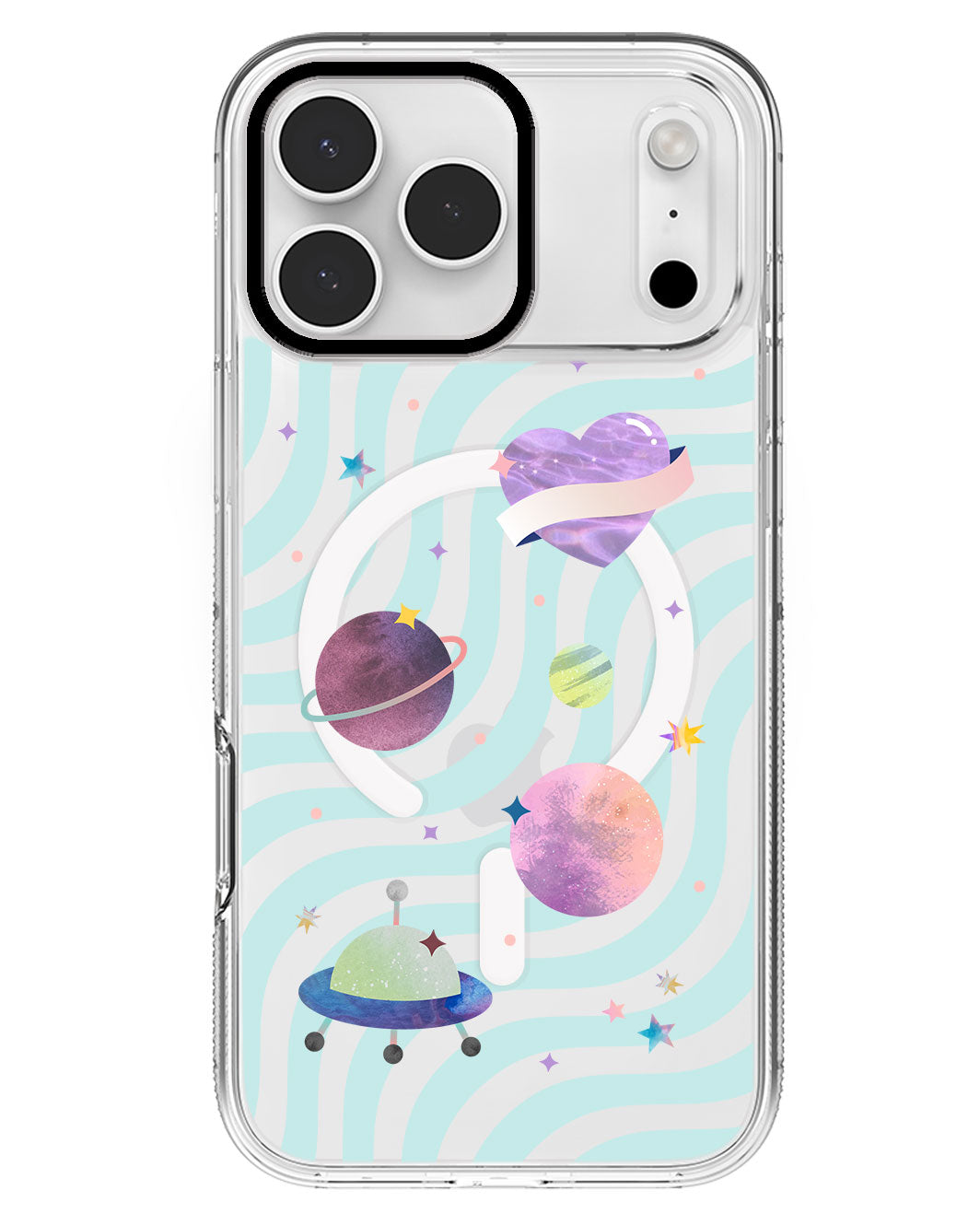 iPhone Rearguard MagSwap - Pink Planet