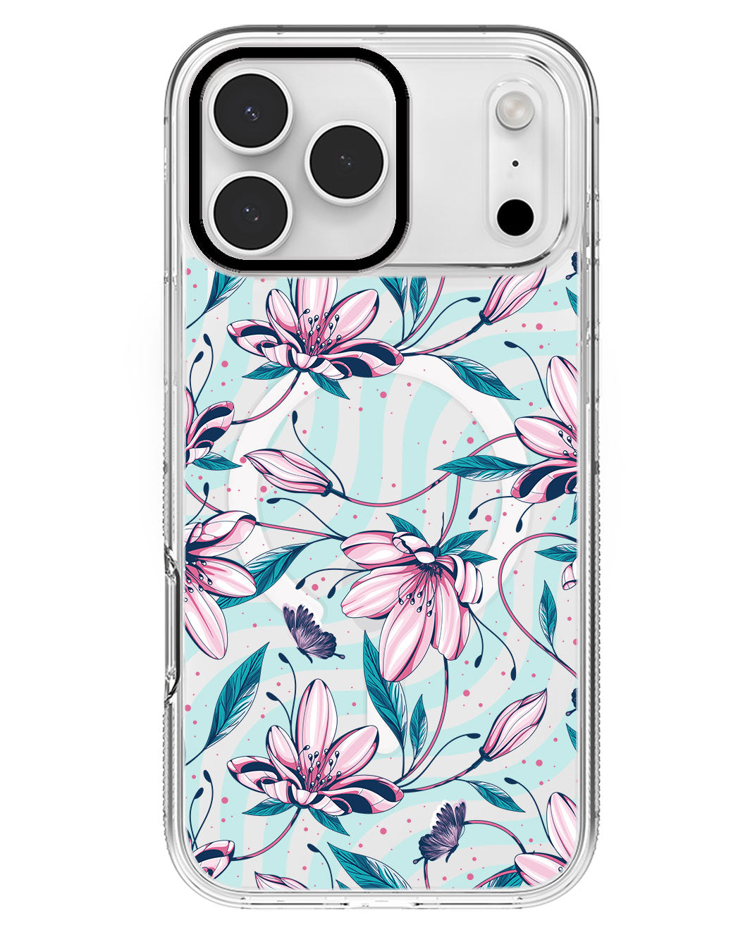 iPhone Rearguard MagSwap - Pink Tulip