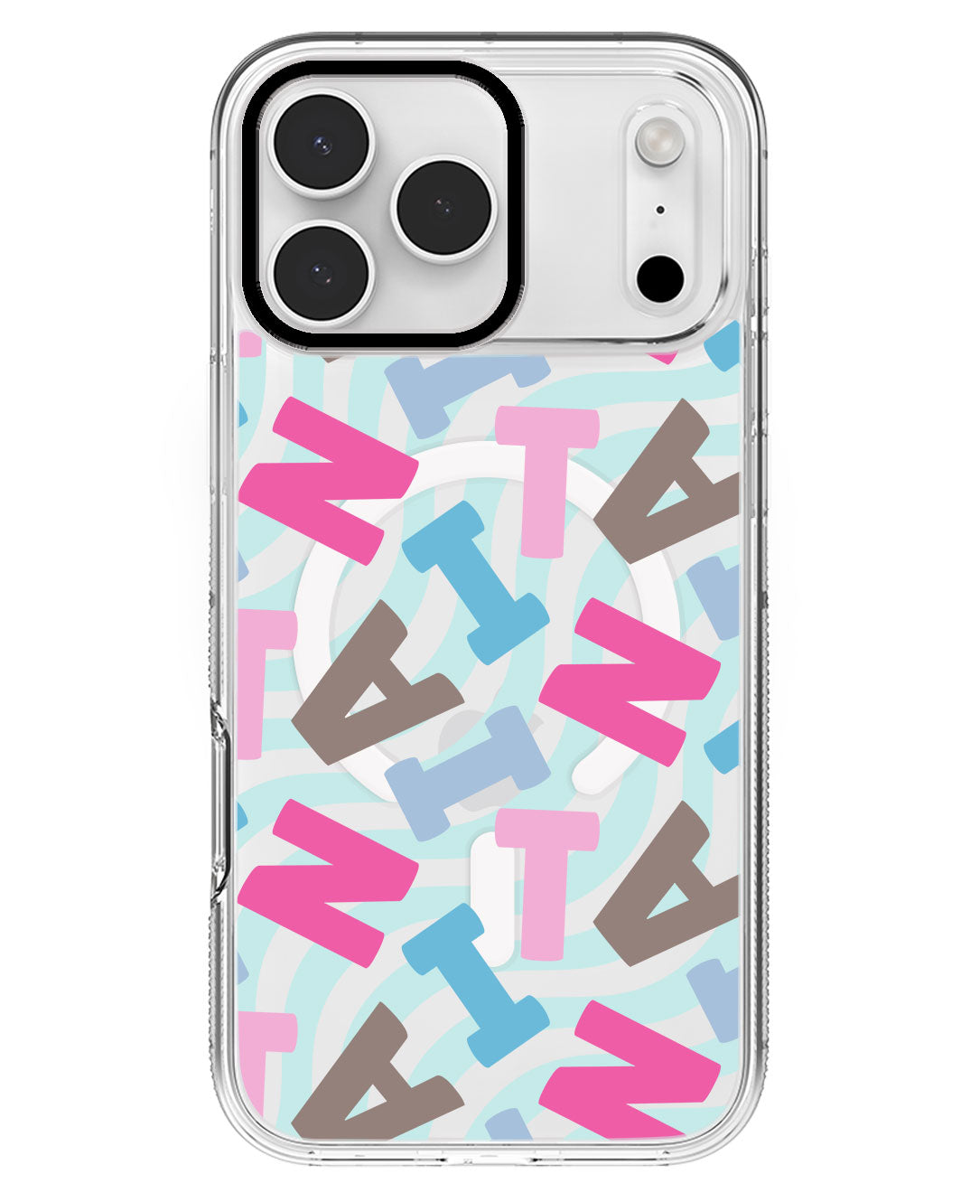 iPhone Rearguard MagSwap - Scattered Monogram 2.0