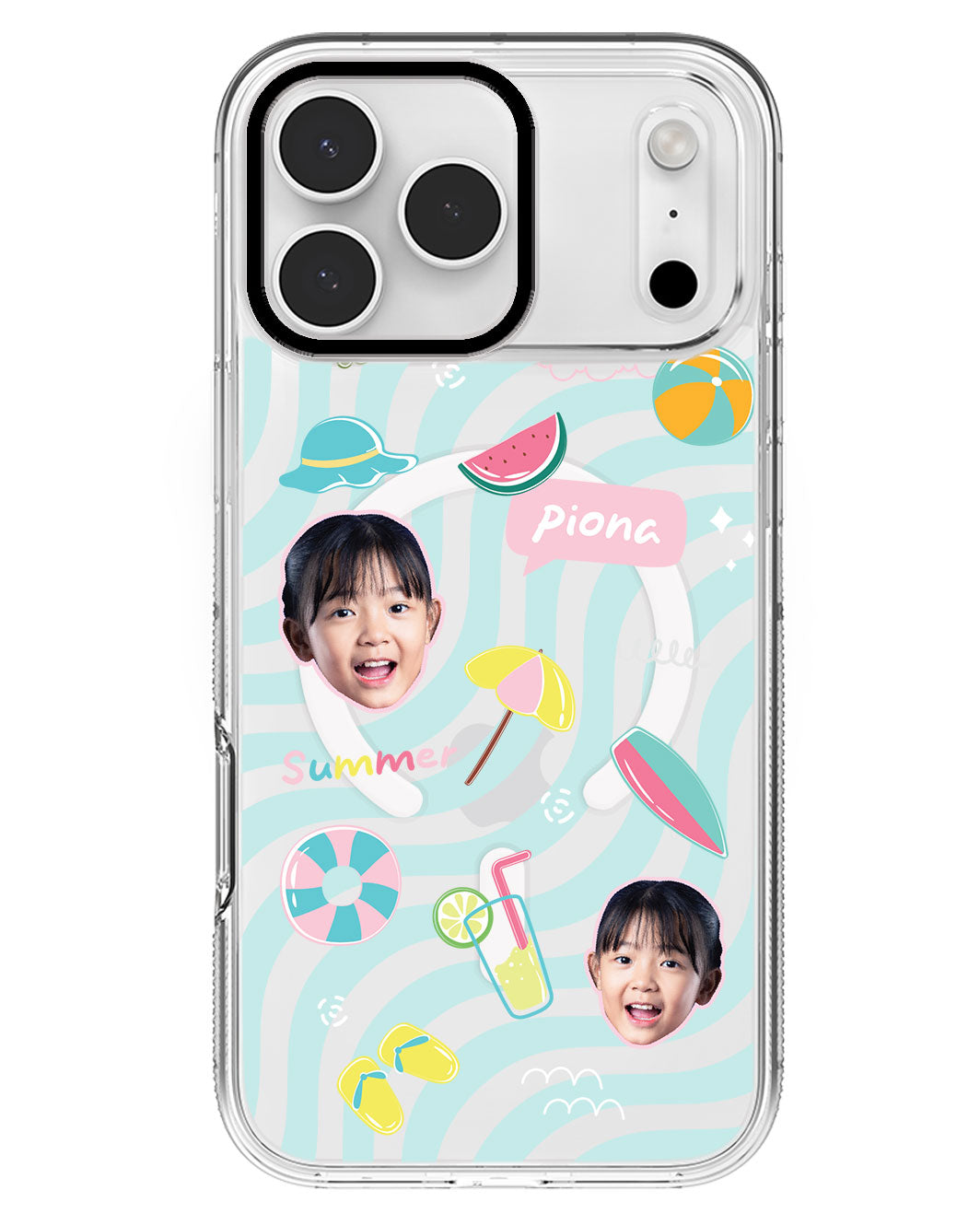 iPhone Rearguard MagSwap - Face Grid Summer
