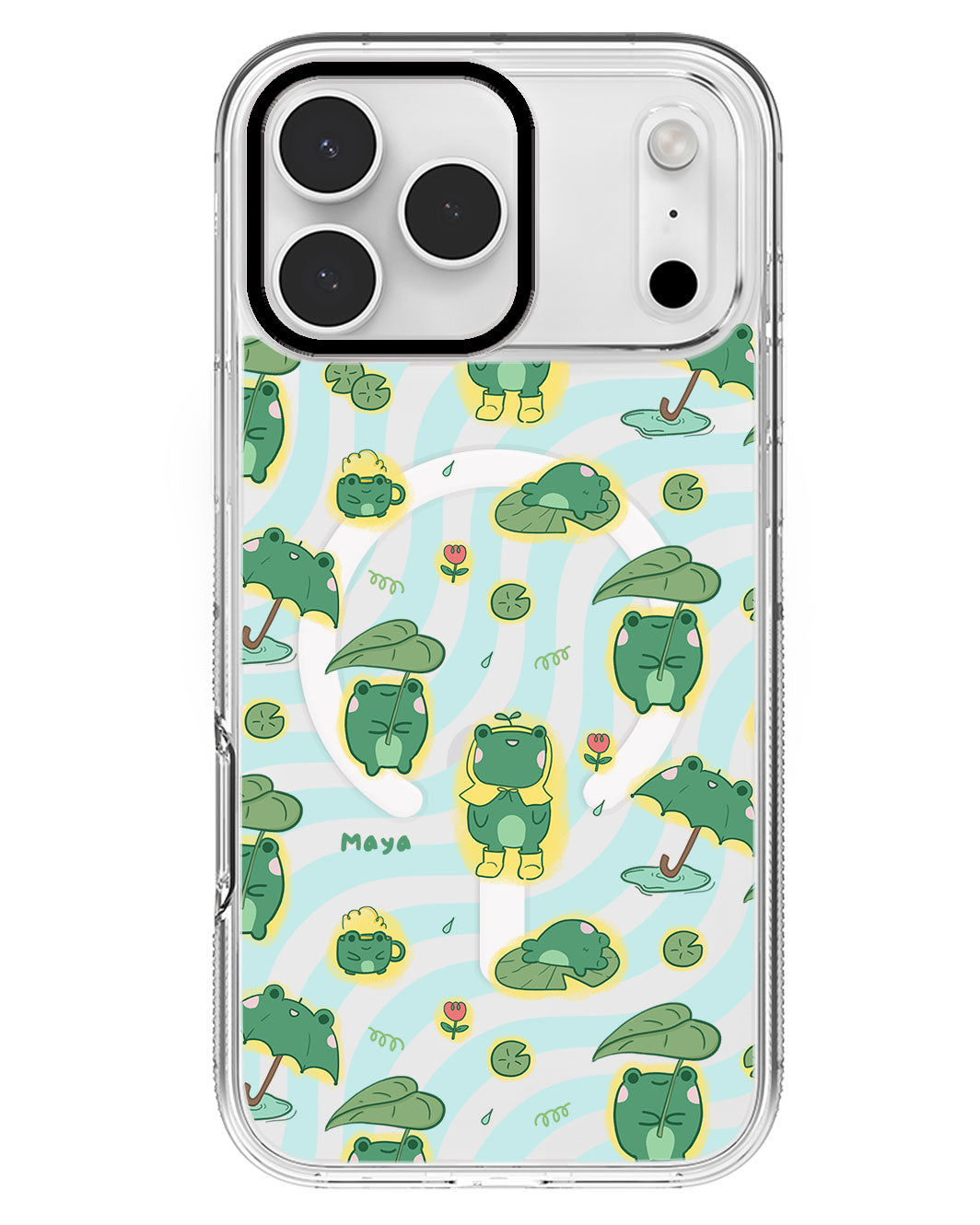 iPhone Rearguard MagSwap - Happy Rain