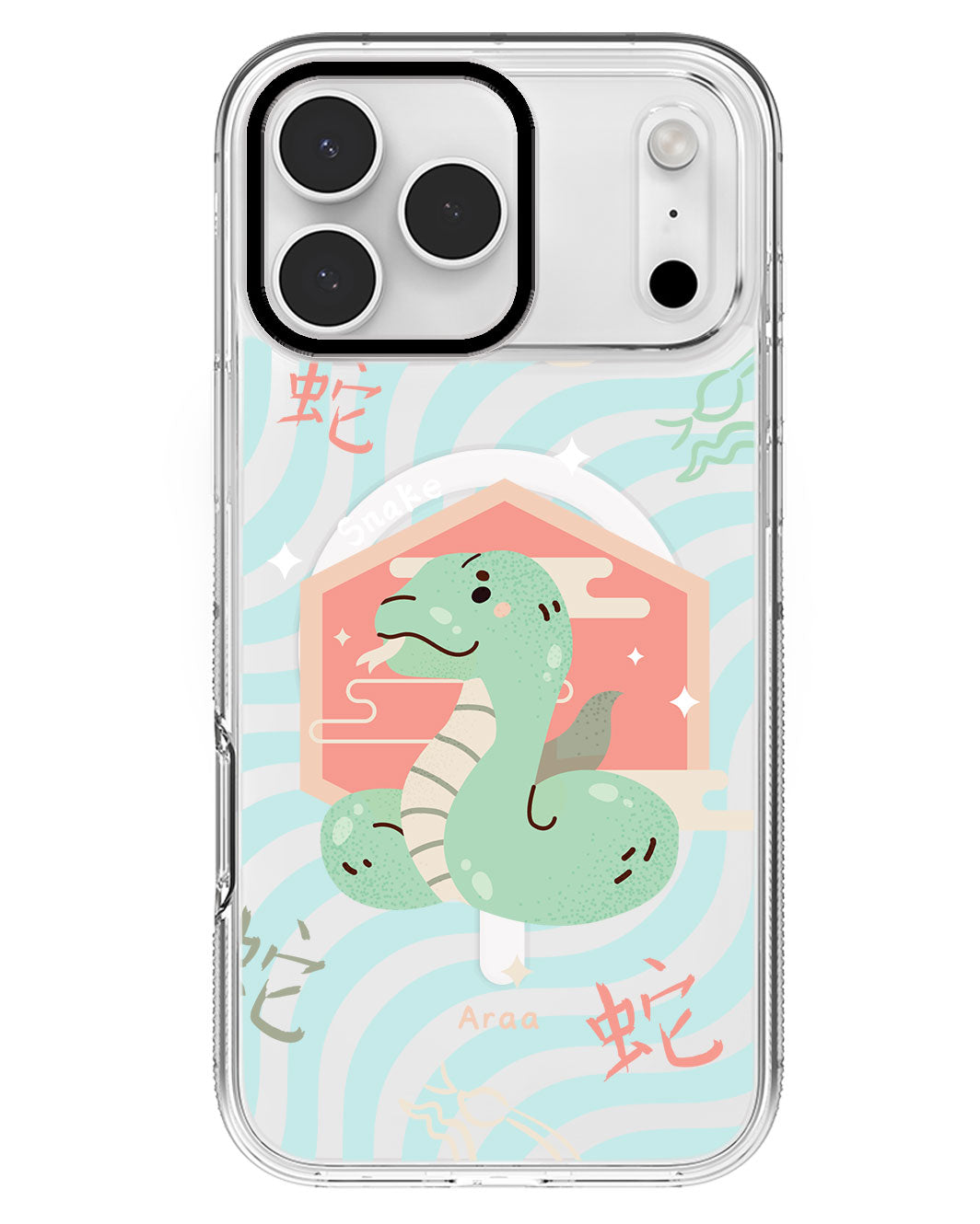 iPhone Rearguard MagSwap - Snake (Chinese Zodiac / Shio)